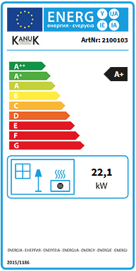 Kanuk Original 22 kW Energieeffizienzlabel A+